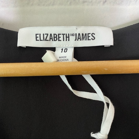 Elizabeth and James hooded front zip vest size 10 - Picture 4 of 6